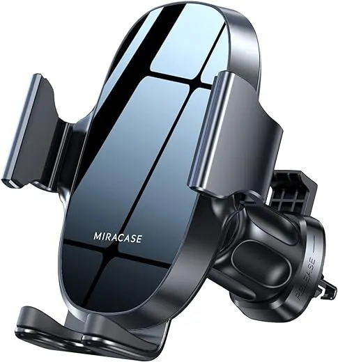 Miracase Car Phone Holder 2nd Gen – Universal 360° Adjustable Air Vent Mount Compatible with All Smartphones